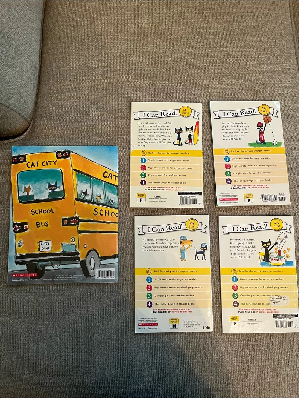 Pete the Cat Book bundle